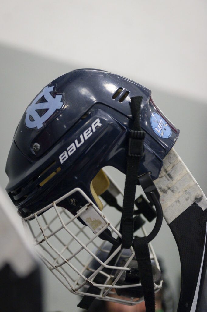 UNC Hockey Helmet